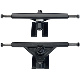 Black Radeckal Standard Reverse King Pin Longboard Trucks